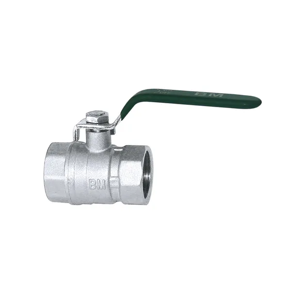 Llave de Paso Válvula Bola 1 Pulgada Cromada BM